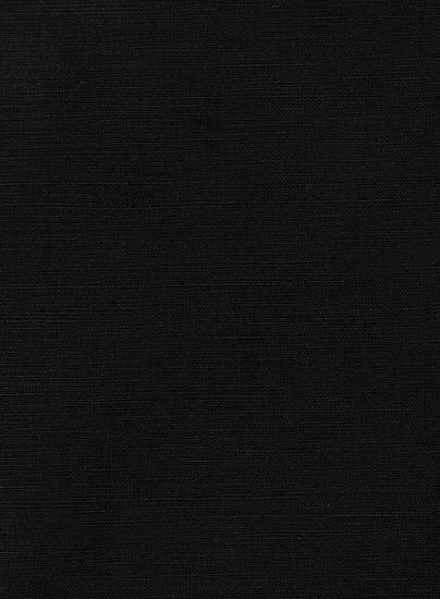 Black cotton linen notched lapel suit | two-piece suit_5