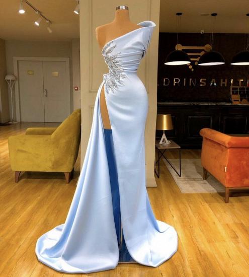Elegant Evening Dresses Lighter Blue | Long Prom Dresses Cheap_2