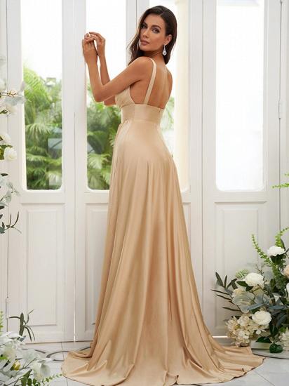 Gold Long Bridesmaid Dresses Cheap | Dresses for bridesmaids_3