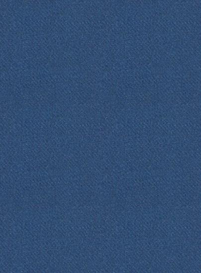 Blue flannel wool notched lapel suit ｜ two-piece suit_4