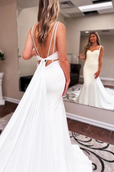 Elegant Wedding Dresses Satin | Mermaid Wedding Dresses Cheap_3