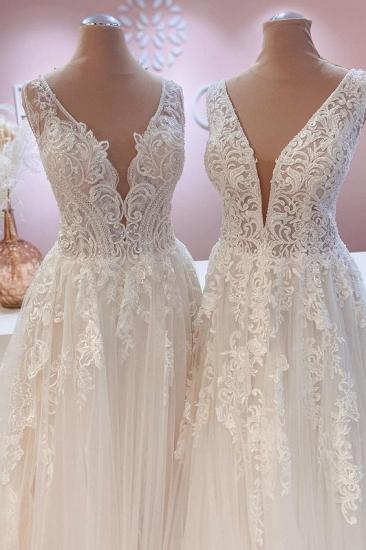 Modern Wedding Dresses A Line Lace | Buy wedding dresses online_4