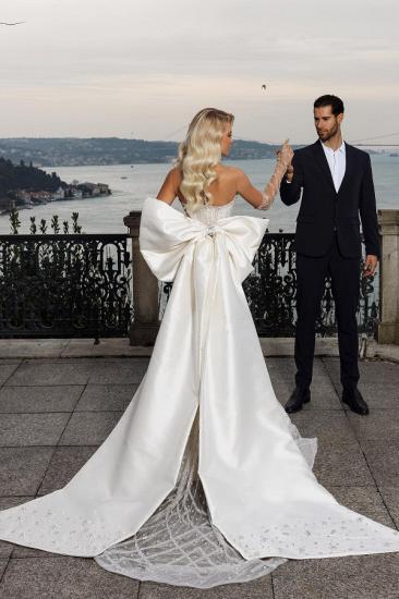 Extravagant wedding dresses with glitter | Mermaid wedding dresses lace_2