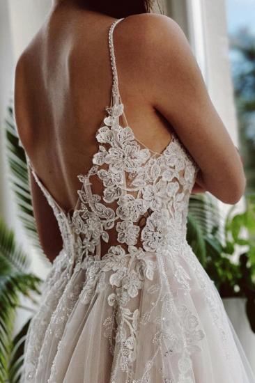 Designer Wedding Dresses With Lace | A line wedding dresses_3