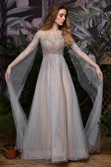 Archibald | Womens Custom Made Luxury Shawl Sequined Prom Dress_5