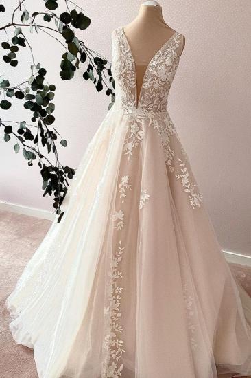 Sexy wedding dresses A line | Wedding dresses with lace_1